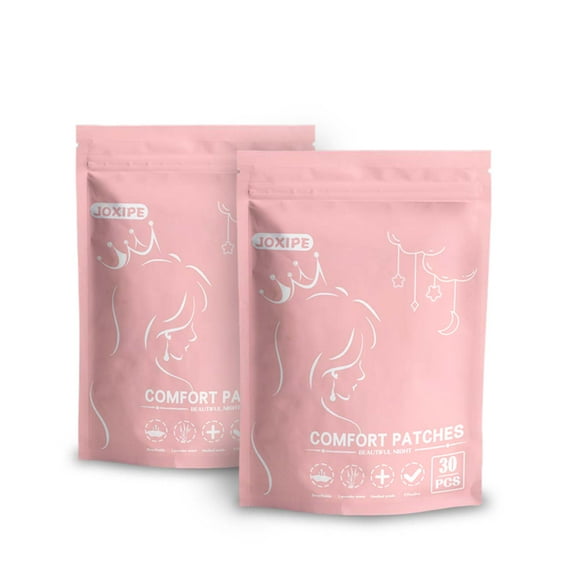 joxipe (60 Pieces） Lavender Scent, Bright Pink, Soft Tape, Breathable - Easy to Tear, Suitable for Night use (Light Pink)