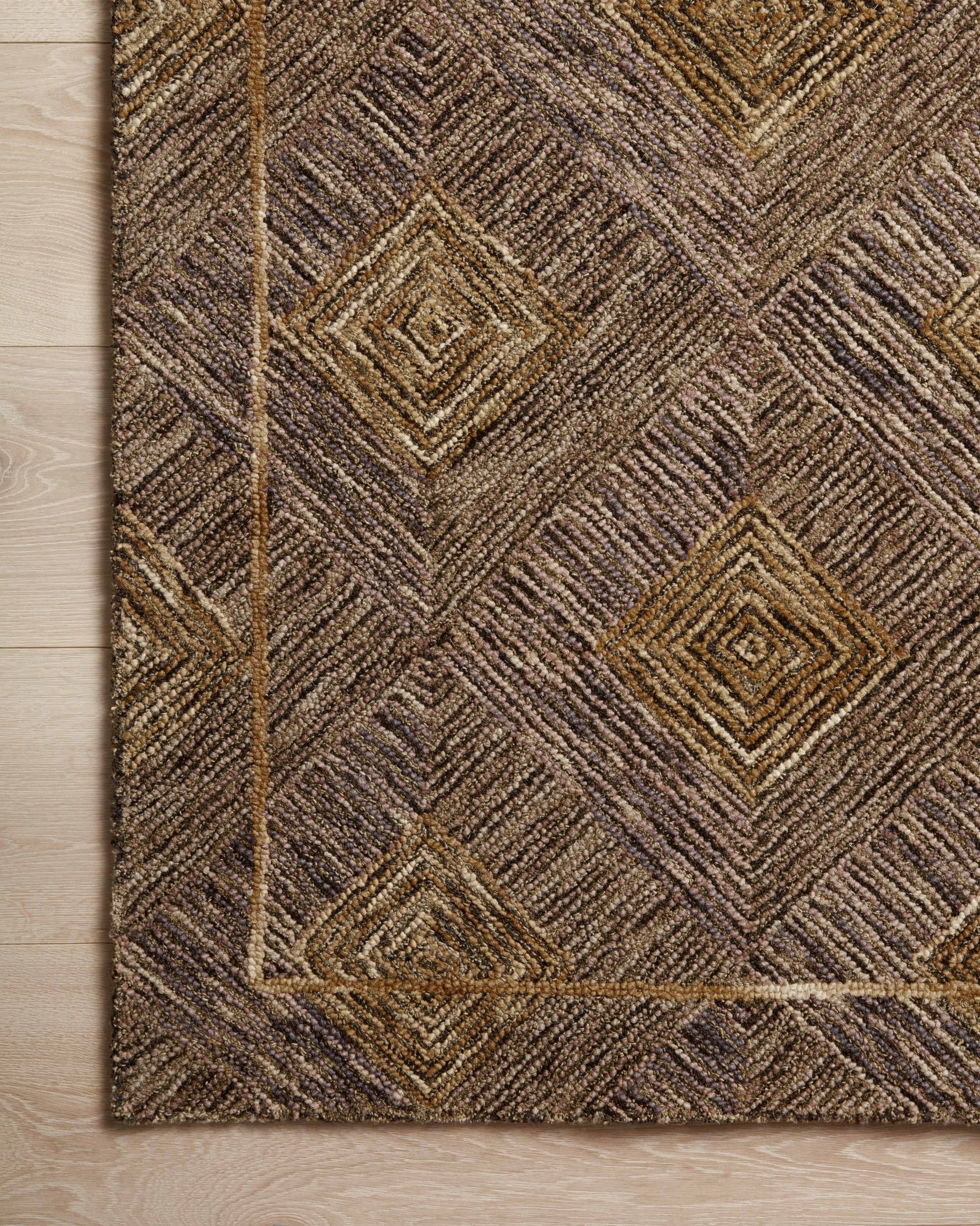 Loloi Varena Plum / Gold 7'-9" x 9'-9" Area Rug