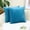 Blue, variant on Cterwk Pack of 2 Velvet Throw Pillow Cover Soft Decorative Square Cushion Cover for Couch Sofa Bed Livingroom Car, 18x18 inch