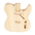 thumbnail image 1 of Guitar Body, Slick Blank Finish Walnut Wood Electric Guitar Body Replacement Rugged  for Handcraft, 1 of 7