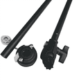 thumbnail image 3 of Fishing Finder Mount Marine Electronic GPS Transducer Bracket Arm Mounting System,1 x Fish Finder Mount,Black, 3 of 6
