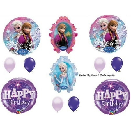 Frozen Purple 2 Sparkle Disney Movie Birthday Party