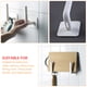 thumbnail image 4 of 10 ganchos de plástico ABS para baño, resistentes y adhesivos, para pared., 4 of 6