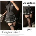 thumbnail image 1 of Conjunto de uniforme de estudiante Sexy para mujer, disfraz de Cosplay de fiesta temática, minifalda, conjunto de blusa ajustada, lencería para discoteca, 1 of 5