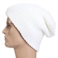 thumbnail image 1 of Chapeau d'Hiver Chaud à Rayures Verticales Larges pour Homme, 1 of 10