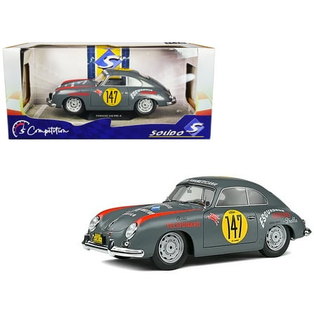 SOLIDO 1/18 - PORSCHE 356 Pre-A - Racing Tribute Panamericana 1954