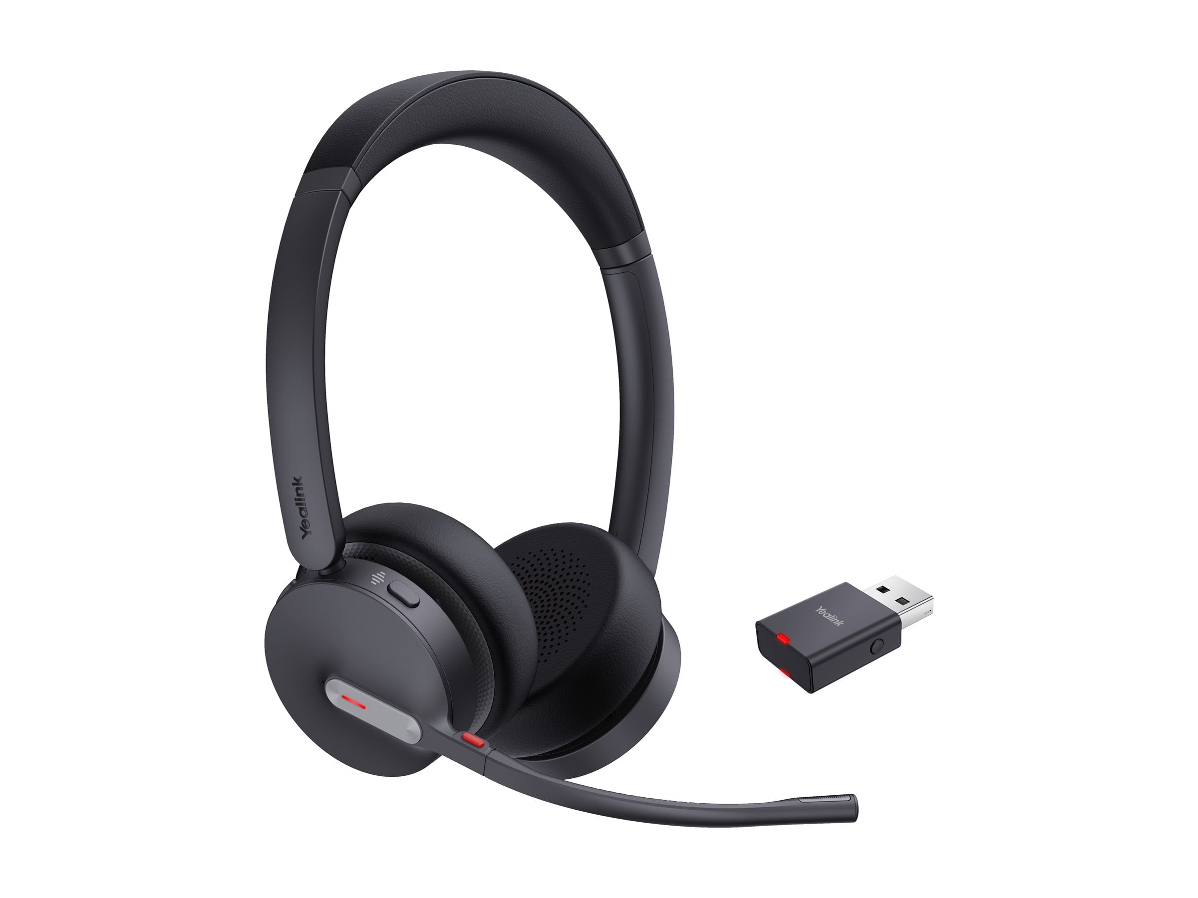Yealink WH64 Binaural On-Ear Headset with BT Adapter 1208686