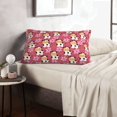 thumbnail image 6 of Rateoe Cow And Flower Pattern Pillow Covers with Invisible Zipper(Pillows are not Included) Standard Pillowcases-20"x30", 6 of 6