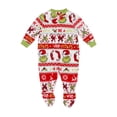 thumbnail image 3 of Pantalones De Camisa De Otoño Conjunto de pijama familiar de 2 piezas, vestido informal con estampado de dibujos animados para padres e hijos, traje diario Ygjytge Bebé Rojo 12-18M para Niño, 3 of 8