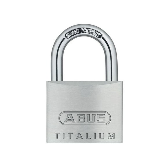 ABUS Mechanical - 64TI/40mm TITALIUM™ Padlock Carded