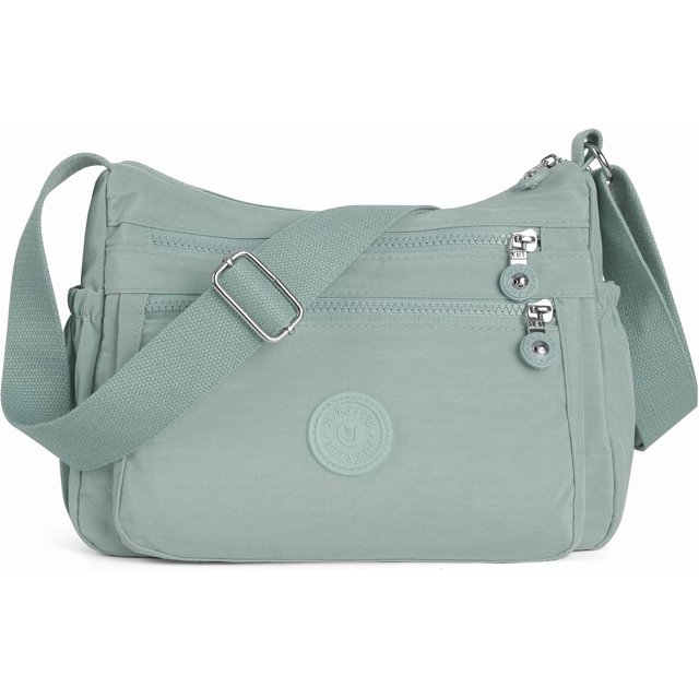 JennyShop Bolsa De Mensajería Ligera, Bolsas De Cuerpo Cruzado De Moda Para Mujeres Impermeable Bolsa De Bolsillo De Nylon Casual Bolsa De Bolsillo