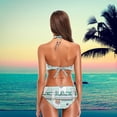 thumbnail image 4 of Dreamtimes Beautiful Lifelike Mermaid Tail Scale Cute Swimsuit Swimwear for Woman Girls 2 Pcs High Waisted Sexy Bikini Set, Large, 4 of 6