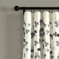 thumbnail image 5 of Generic Purple Orchid Flower Drops Window Single Curtain Panel, 5 of 10