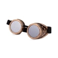 thumbnail image 2 of DODOING  Pilot Style Motorcycle Cruiser Scooter Goggle Bike Racer Cruiser Vintage Black Lens Goggles, 2 of 4