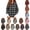 Black, variant on Womens Oversized Flannel Shirt Plaid Button Down Long Sleeve Fall Comfy Blouses with Pocket Loose Fit Casual Fashion Warm Going Out Travel Clothes