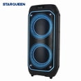 thumbnail image 2 of Dual 8-inch wireless Bluetooth speaker - Outdoor party karaoke audio system, 2 of 15