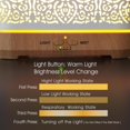 thumbnail image 4 of Earnest Living Essential Oil Diffuser Classic Flame Diffuser 200ml Timers Night Lights and Auto Off Function Home Office Humidifier Aromatherapy Diffusers for Essential Oils, 4 of 8