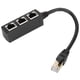 thumbnail image 4 of Cable adaptador Ethernet R, cable adaptador Ethernet RJ45 Cable divisor Ethernet Puerto adaptador Ethernet Diseño aerodinámico, 4 of 12