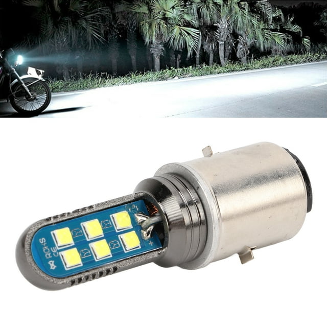 Faro LED BA20D, Faro LED De Doble Garra Más Brillante, Ahorro De Energía, 9-12 W, Bajo Consumo De Energía, Resistente Al Agua Para Vehículos Eléctricos Para Motocicletas