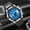 Dominant Style Belt Blue Face, variant on Men's watch, quartz watch, new model, fully automatic non-mechanical watch, men's fashion business watch, luminous, waterproof, trendy men's watch