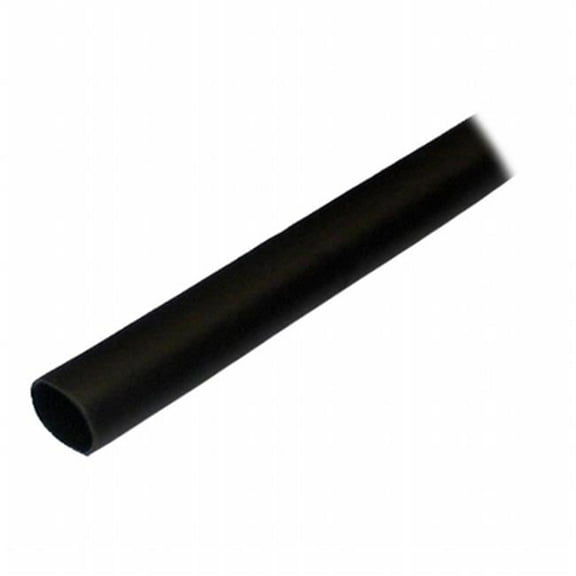 Ancor 305148 0.5 x 48 in. Adhesive Lined Heat Shrink Tubing, Black