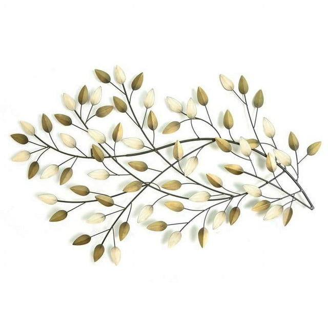 HomeRoots Furniture 321341 Gorgeous Blowing Leaves Wall Decor