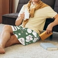 thumbnail image 3 of Haiem Alpaca Faces Men's Pajama Short with Soft Woven Cotton Elastic Waistband Sleep Short-X-Large, 3 of 9