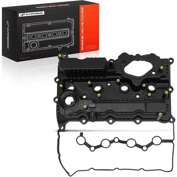 A-Premium Engine Valve Cover with Gasket Fit For Hyundai Santa Fe 2019-2020, Santa Fe Sport 2017-2018, Sonata 2015-2019, Kia Optima 2016-2020, Sorento 2016-2020, Sportage 2017-2022, 2.0L Turbo & 2.4L