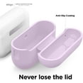thumbnail image 4 of elago Silicone Case for Apple AirPods Pro 2nd Generation Case Cover (2022), Protective Case, Front LED Visible, Supports Wireless Charging [Lavender], 4 of 7