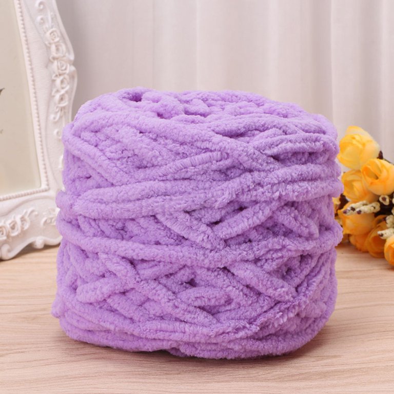 100g/1ball Soft Cotton Hand Knitting Yarn Chunky Woven Bulky Crochet  Worested 