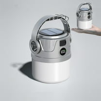 Rechargeable Camping Lantern, IPX4 Water Resistant Tent Light, Camping Essentials, 4000 mAh Capacity, 3 Lighting Modes, Lanterns for Power Outages, Emergency, Hurricane