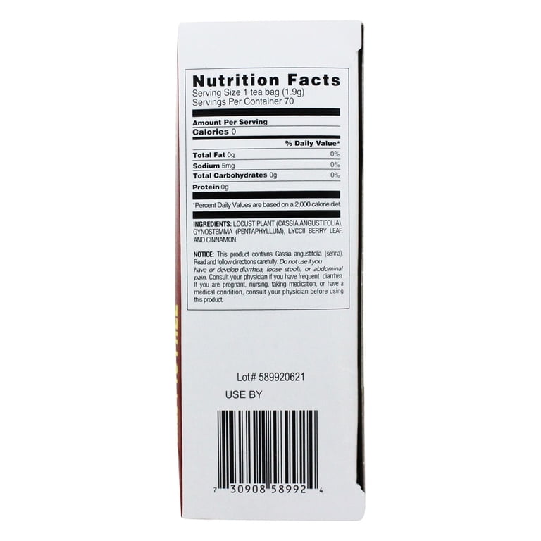 Body Breakthrough Trim-Maxx Herbal Dieter's Tea Cinnamon...