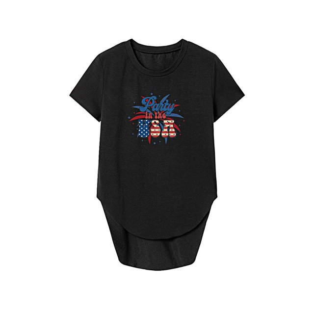 Camiseta para mujer, ropa deportiva suave de verano, camisa con cuello redondo para caminar en la playa, mujer M