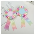 thumbnail image 2 of 58mm Rainbow Badge Lace 50/100sets Badge Blank Material Badge Machine DIY Birthday Holiday Gift Ribbon Ribbon ,Efficient and Precise, 2 of 6