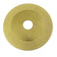 thumbnail image 1 of Unique Bargains 4' Sparkling Diamond Glass Grinding Grind Disc Wheel, 1 of 1