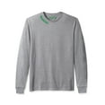 thumbnail image 3 of Daxton Premium Philadelphia Men Long Sleeves T Shirt Ultra Soft Medium Weight Cotton, 2Pk Hgray Green White Green 3XL, 3 of 6