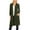 Army Green, variant on MOA COLLECTION Women's Solid Casual Basic Comfy Office Loose Fit Pockets Knee Length Sweater Cardigan