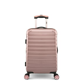 iFLY Hardside Fibertech Carry On Luggage, 20", Rose Gold