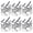 Branch, variant on Silver Stag Napkin Ring (Set of 6)