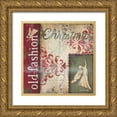 thumbnail image 1 of Lewis, Kim 26x26 Gold Ornate Wood Framed with Double Matting Museum Art Print Titled - Old Fashioned Christmas, 1 of 4