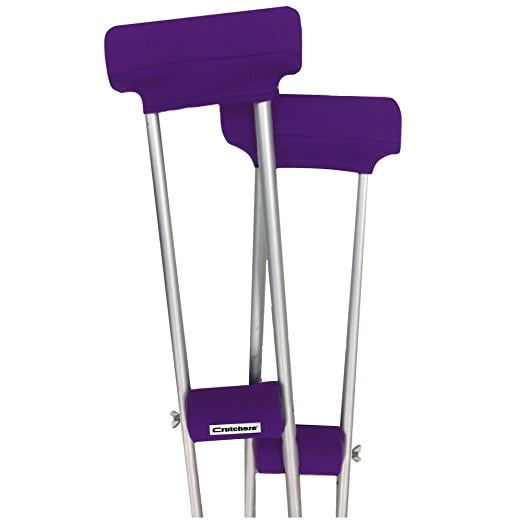 Crutcheze Crutch Pad Set Underarm & Hand Grip Covers with Comfortable