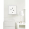 thumbnail image 3 of Marmont Hill Poppy Outline Framed Painting Print, 3 of 5