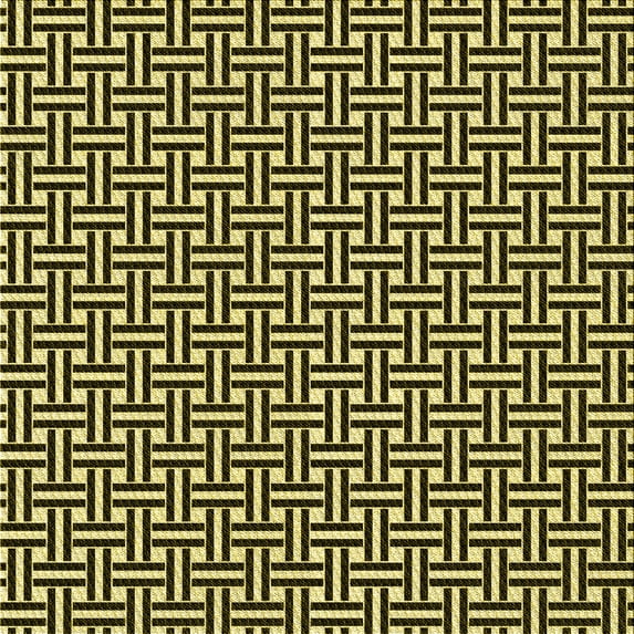 Ahgly Company Indoor Square Patterned Midnight Gray Area Rugs, 7' Square