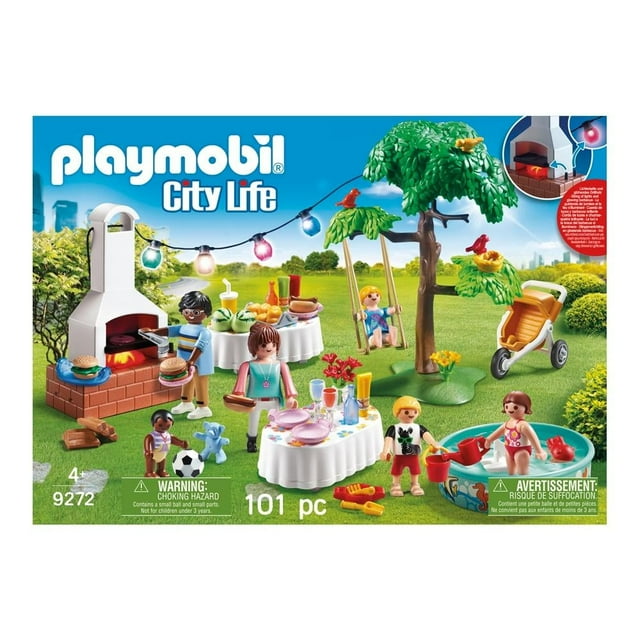 Set de Juego Playmobil Fiesta en el Jardín 10 Piezas