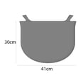 thumbnail image 1 of Bolsa De Revestimiento De Olla De Cocción Lenta Bolsa de silicona a prueba de fugas para olla de cocción lenta de 1/2 piezas (negro gris 8QT) Ndcxsfigh Libre de BPA, 1 of 6