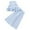 Light Blue, variant on THDHVS Girls Summer Outfits,Kids Casual Sets,Girls Sleeveless Ruffle Top Set Summer Loose Wide Leg Pants Set Light Blue 5-6 Years