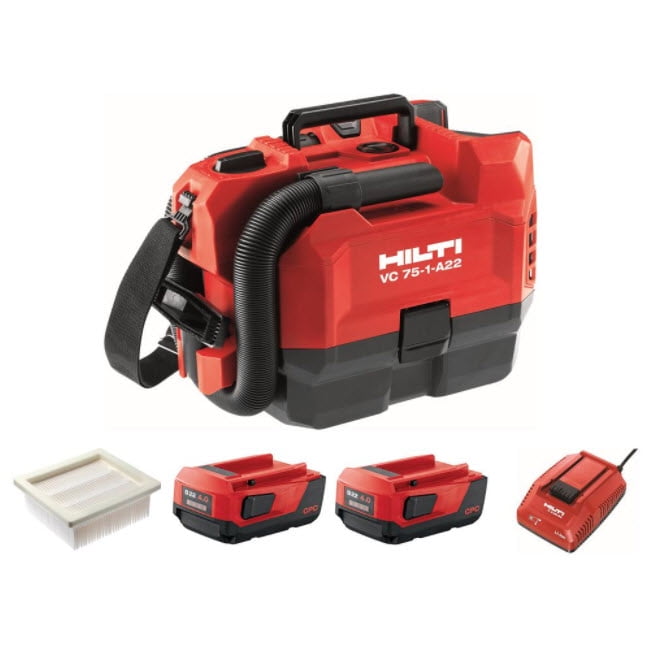 Hilti Vc Aspirateur Sans Fil Compact Aspirateur à Poussière Li-ion