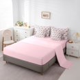 thumbnail image 5 of spefrowx Fashion Woman Full Size Bedding Sets for Kids, Pink Black Butterfly Animal Full Size Bed in a Bag, Pink Reversible, 7pcs, 5 of 6