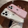 thumbnail image 5 of Funda de teléfono transparente con purpurina ostentosa de lujo para iPhone 15, 14, 13, 12, 11 Pro Max Plus, Mini, X, XR, XS, 7, 8, funda de TPU suave a prueba de golpes, 5 of 5