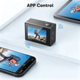 thumbnail image 4 of EK7000 Cámara de Acción WiFi 4K30FPS 20MP Sumergible Control Remoto Zoom 4X Compatible con Micrófono Externo, 4 of 9